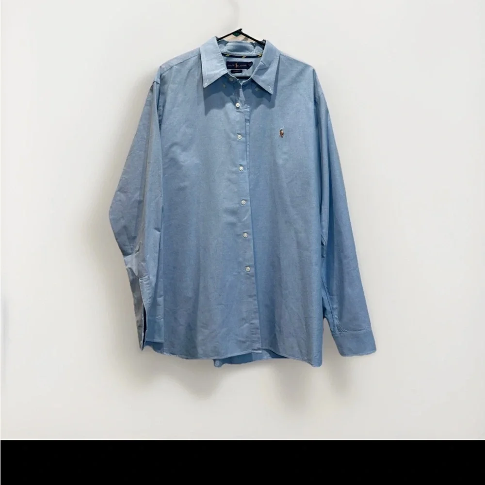 Polo by Ralph Lauren Men’s Light Blue Casual Shirt Size XXL